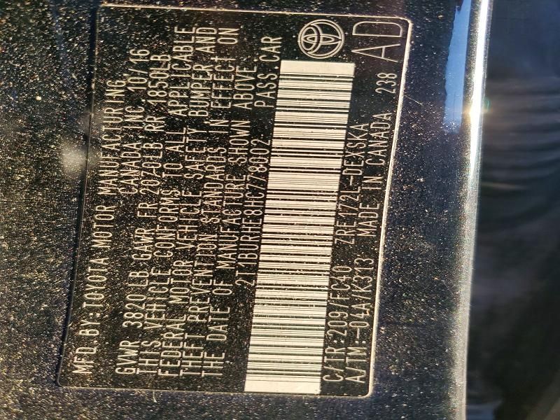 2017 Toyota Corolla l