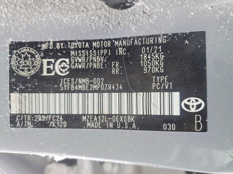2021 Toyota Corolla se