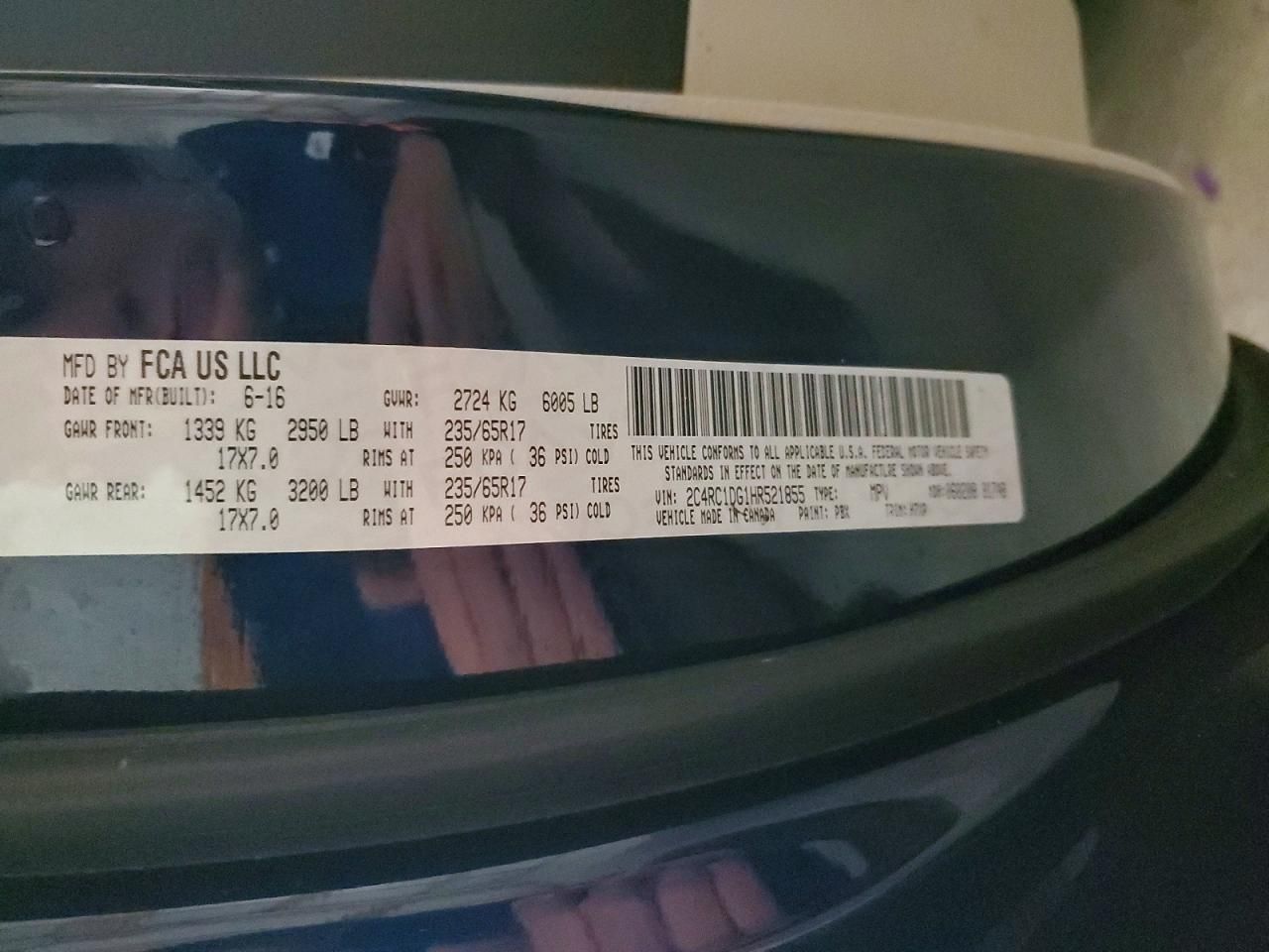 2017 Chrysler Pacifica Touring