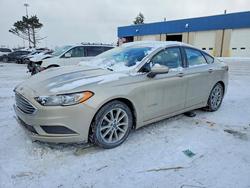 2017 Ford Fusion se Hybrid en venta en Woodhaven, MI