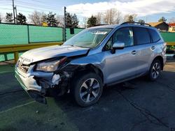 Subaru salvage cars for sale: 2018 Subaru Forester 2.5i Premium