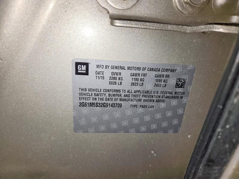 2016 Cadillac Xts Luxury Collection