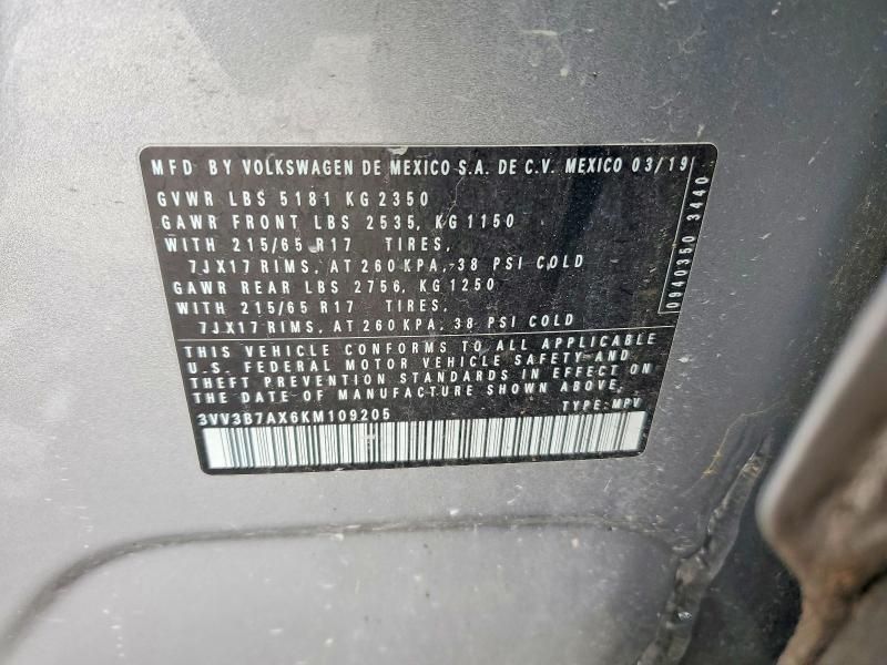 2019 Volkswagen Tiguan se