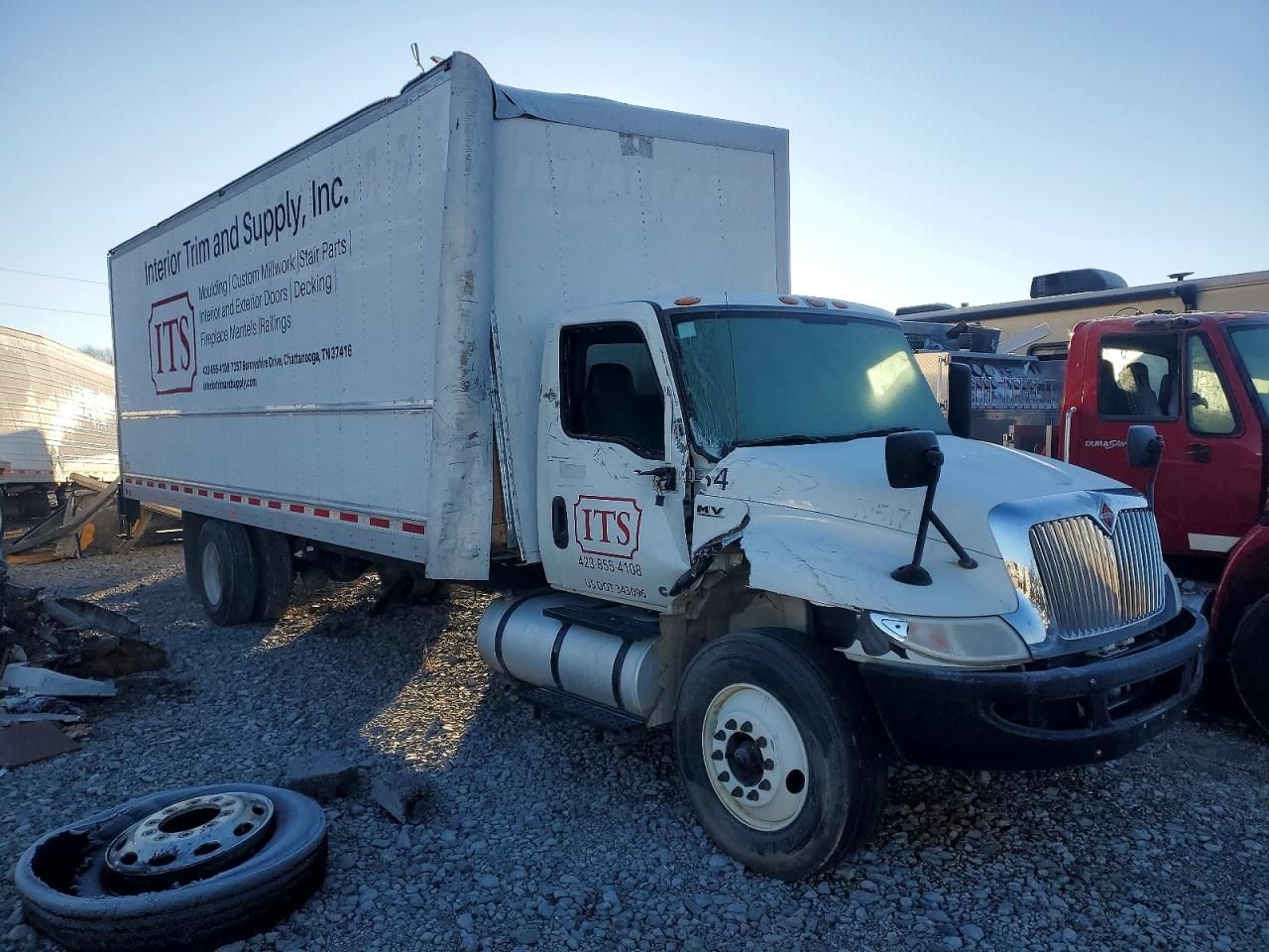 2019 International MV607 BOX Truck