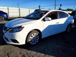 Nissan salvage cars for sale: 2018 Nissan Sentra s