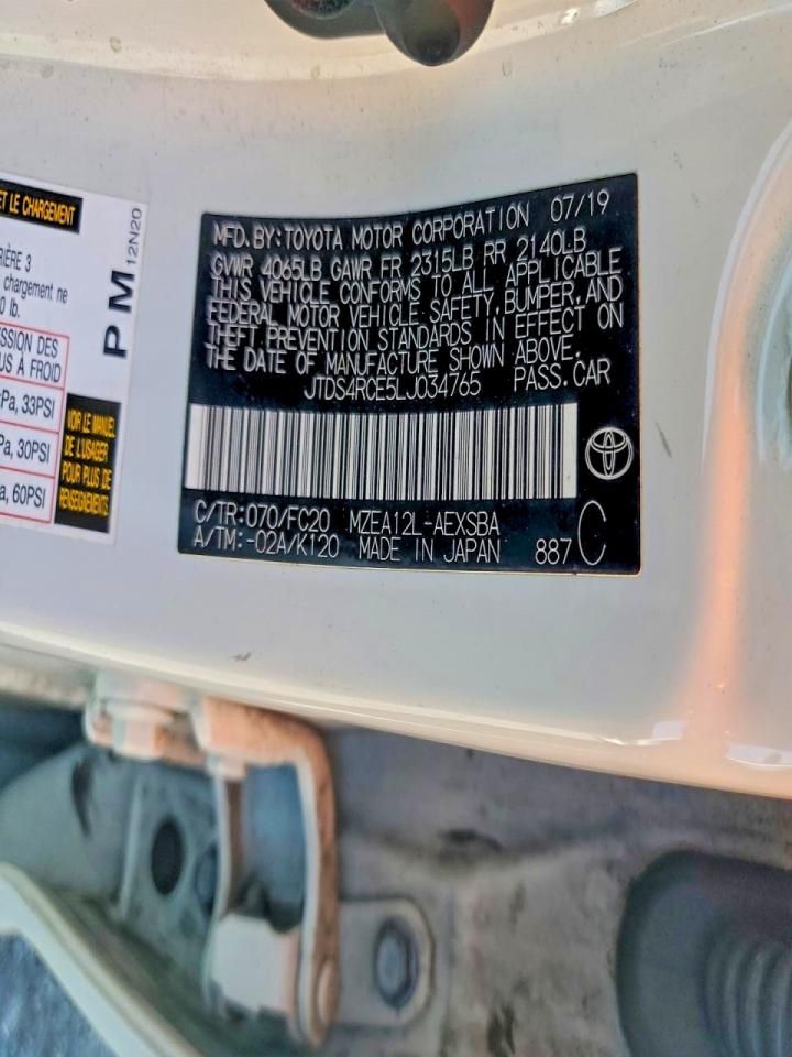 2020 Toyota Corolla se