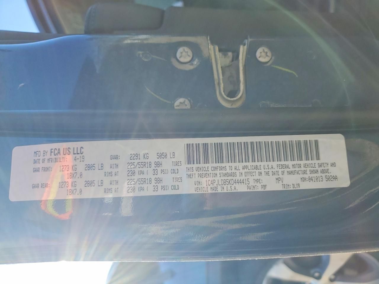 2019 Jeep Cherokee Limited