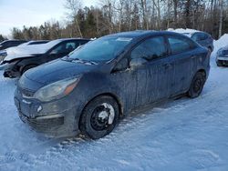Salvage cars for sale from Copart Cookstown, ON: 2016 KIA Rio lx