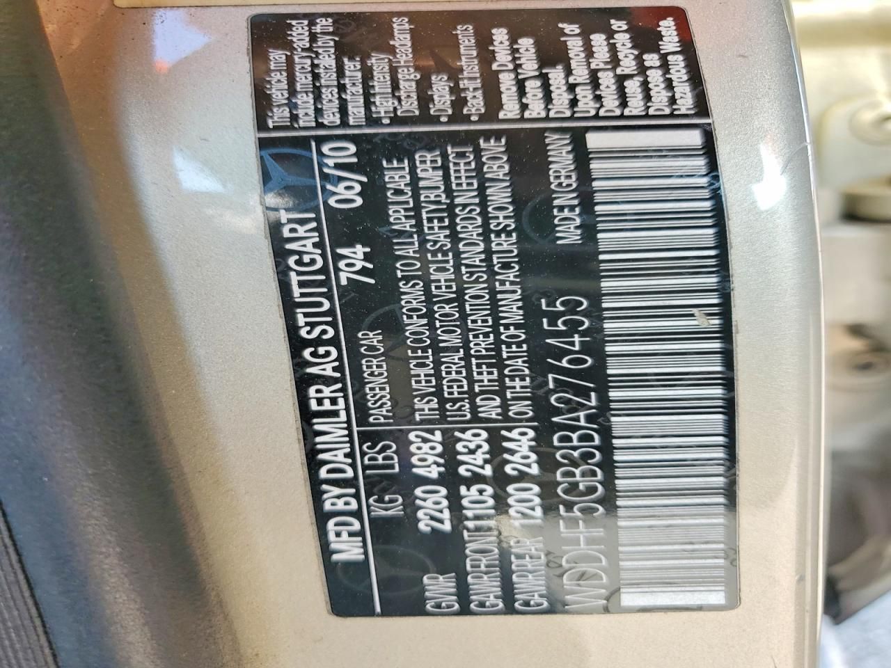 2011 Mercedes-Benz E 350