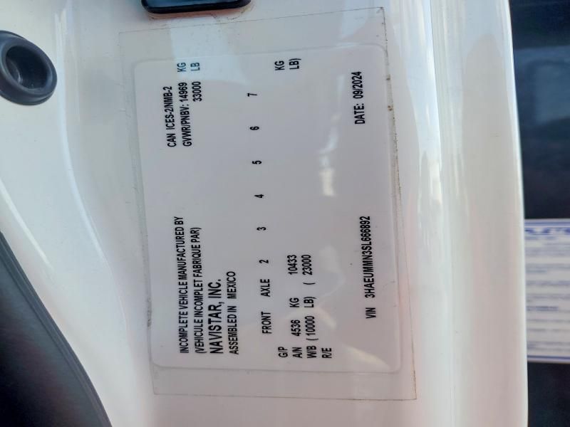 2025 International Mv607 Flatbed Truck