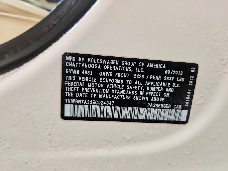 2014 Volkswagen Passat se