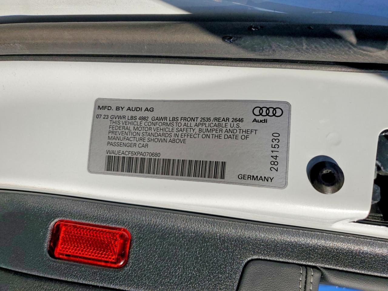 2023 Audi A5 Prestige 45