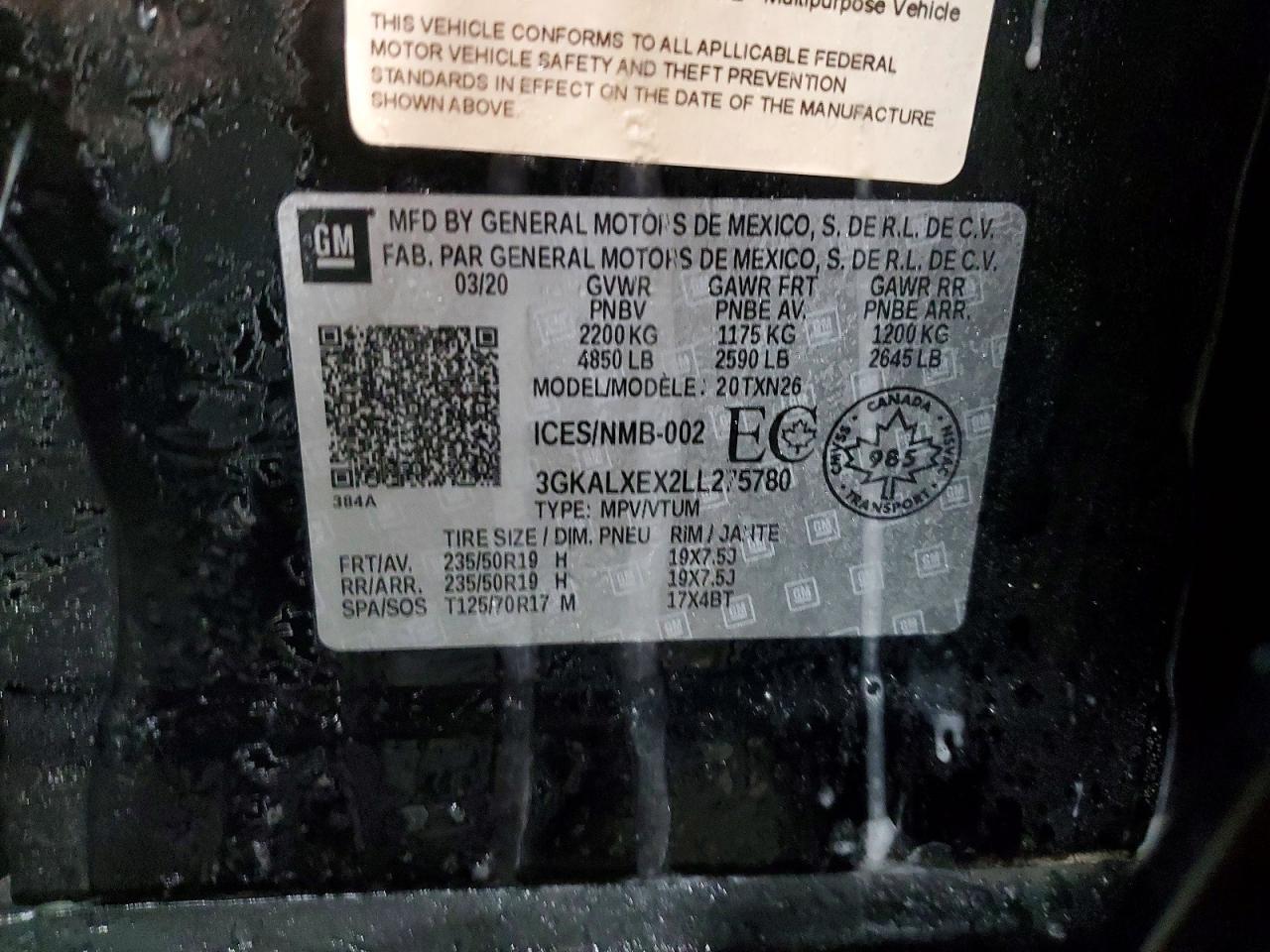 2020 GMC Terrain Denali