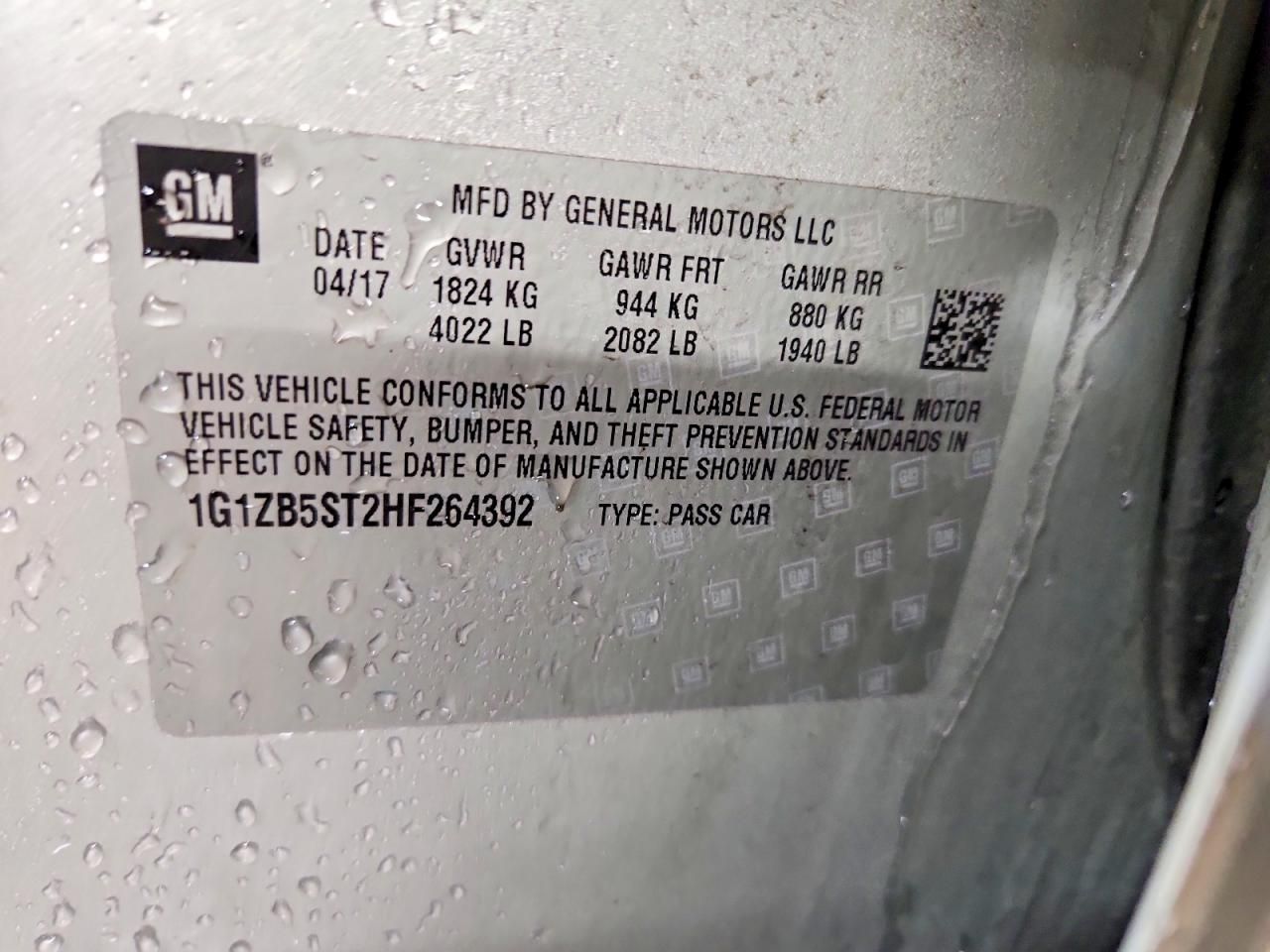 2017 Chevrolet Malibu ls