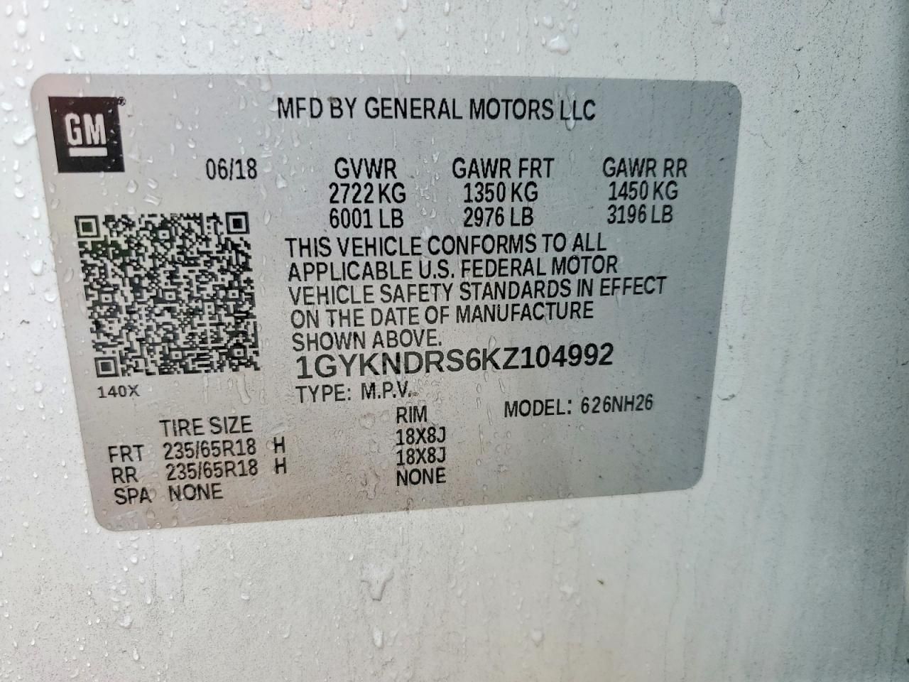 2019 Cadillac XT5 Luxury