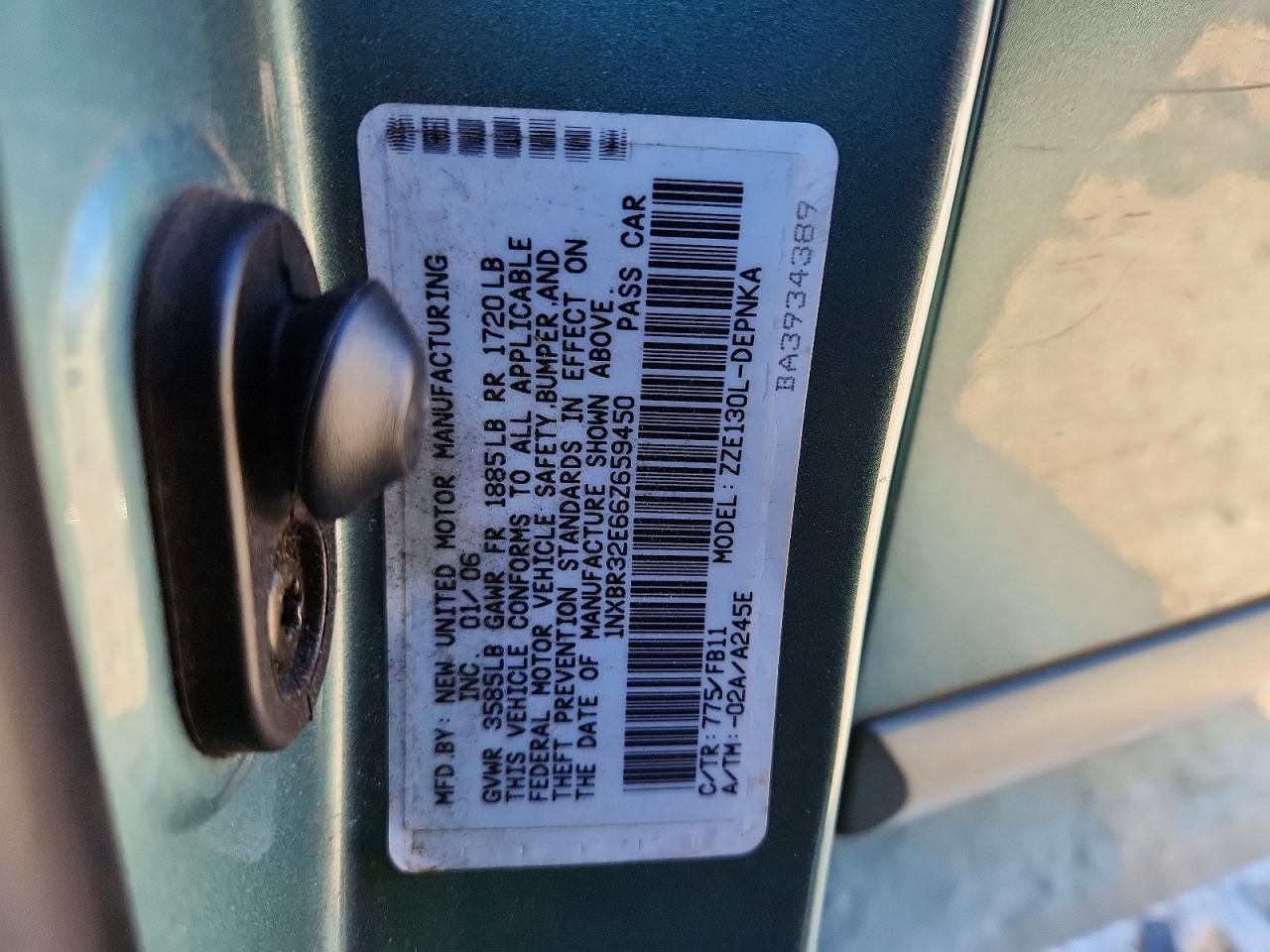 2006 Toyota Corolla ce