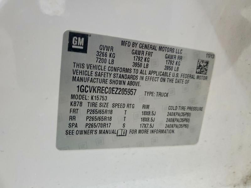 2014 Chevrolet Silverado K1500 LT