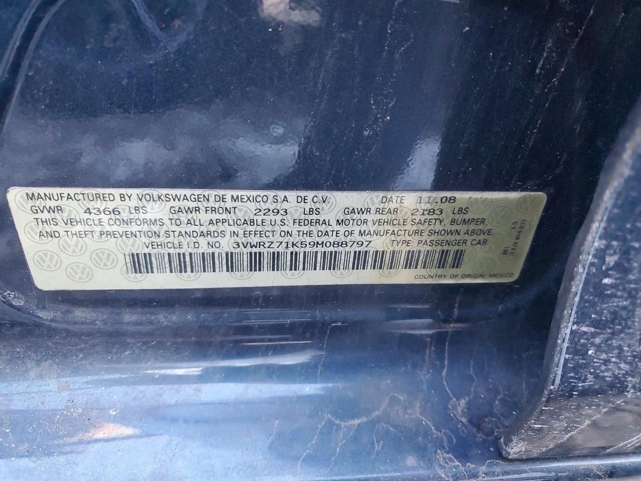 2009 Volkswagen Jetta se