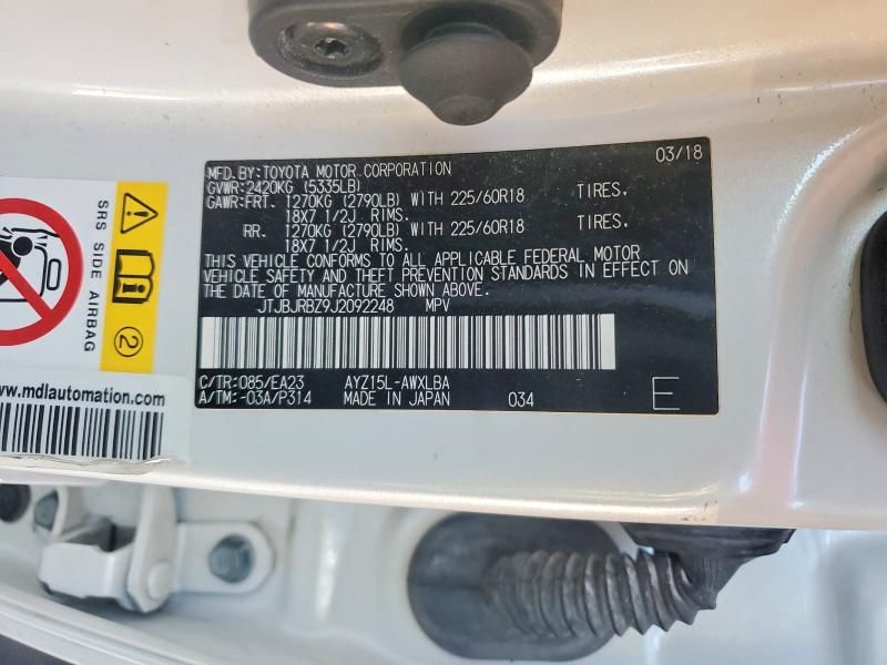 2018 Lexus Nx 300h Base