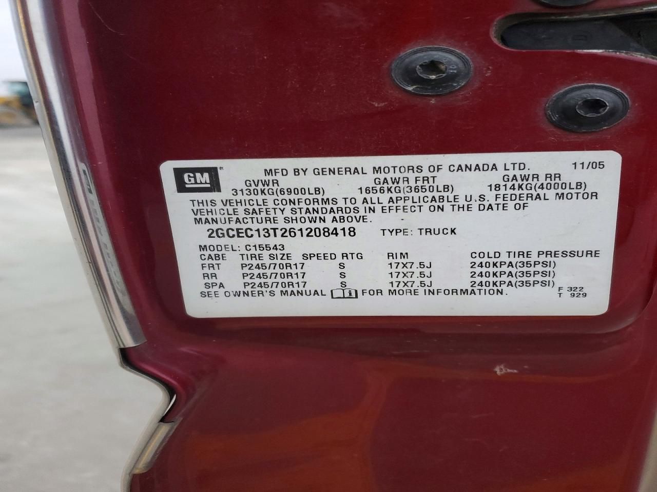 2006 Chevrolet Silverado C1500