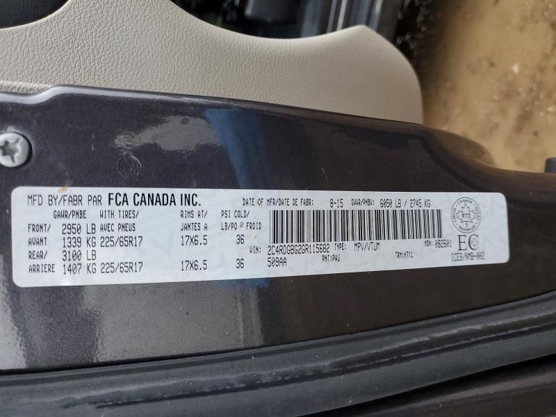 2016 Dodge Grand Caravan se