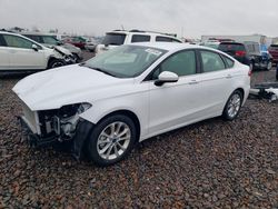 Ford salvage cars for sale: 2020 Ford Fusion se