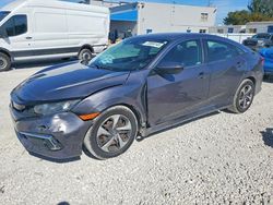 Honda Civic salvage cars for sale: 2019 Honda Civic lx