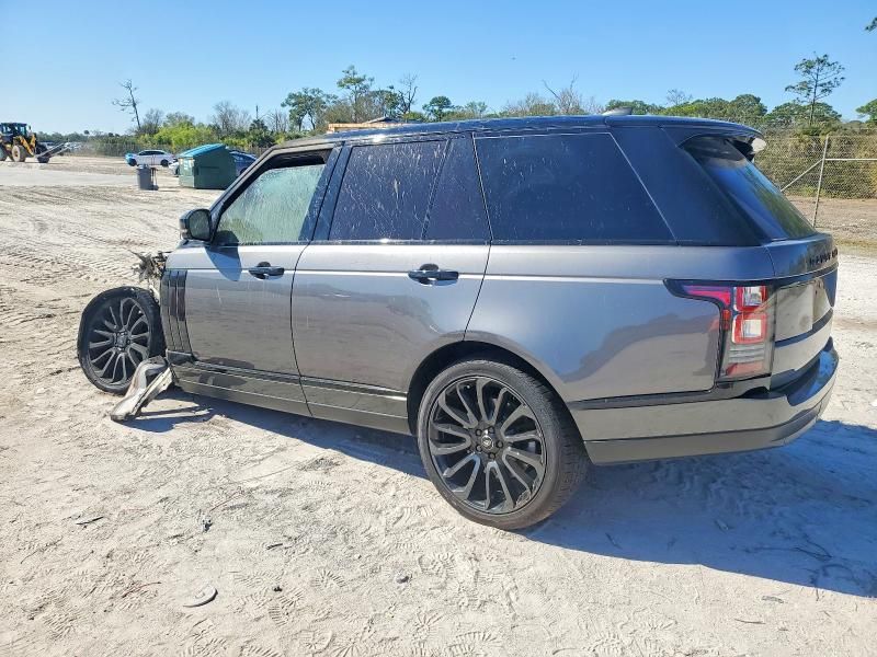 2017 Land Rover Range Rover hse