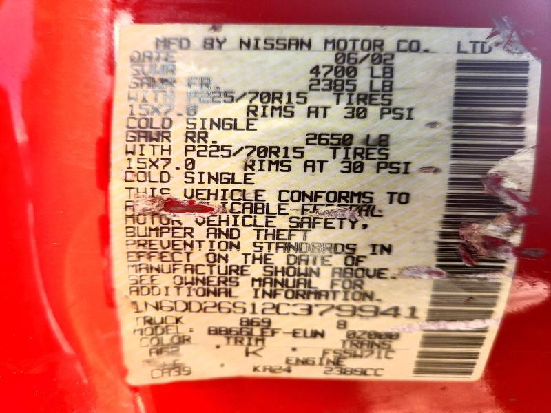 2002 Nissan Frontier