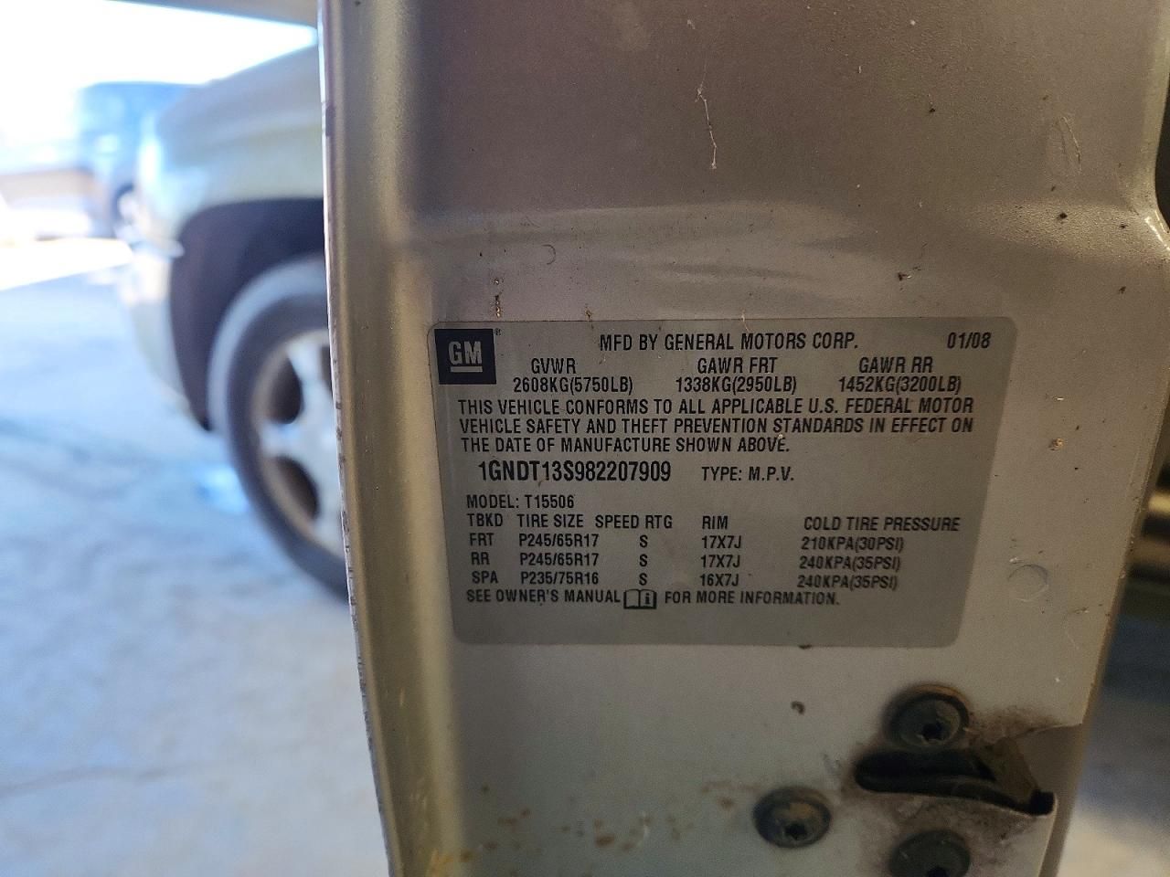 2008 Chevrolet Trailblazer ls