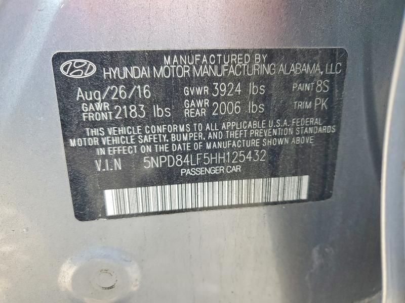 2017 Hyundai Elantra se