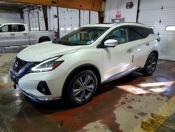 Salvage cars for sale from Copart Marlboro, NY: 2020 Nissan Murano Platinum