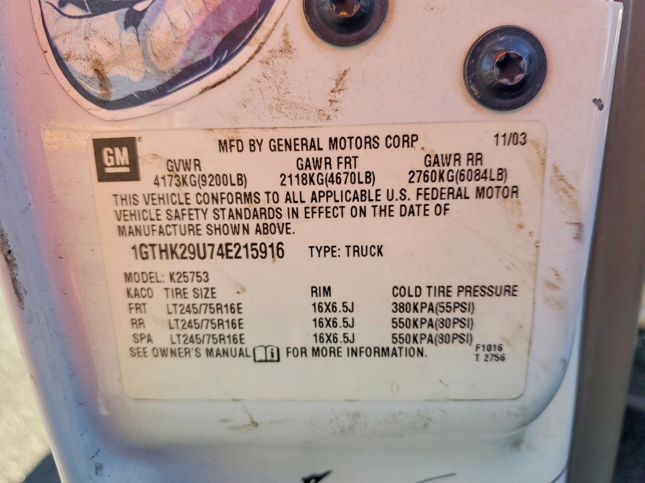 2004 GMC Sierra K2500 Heavy Duty
