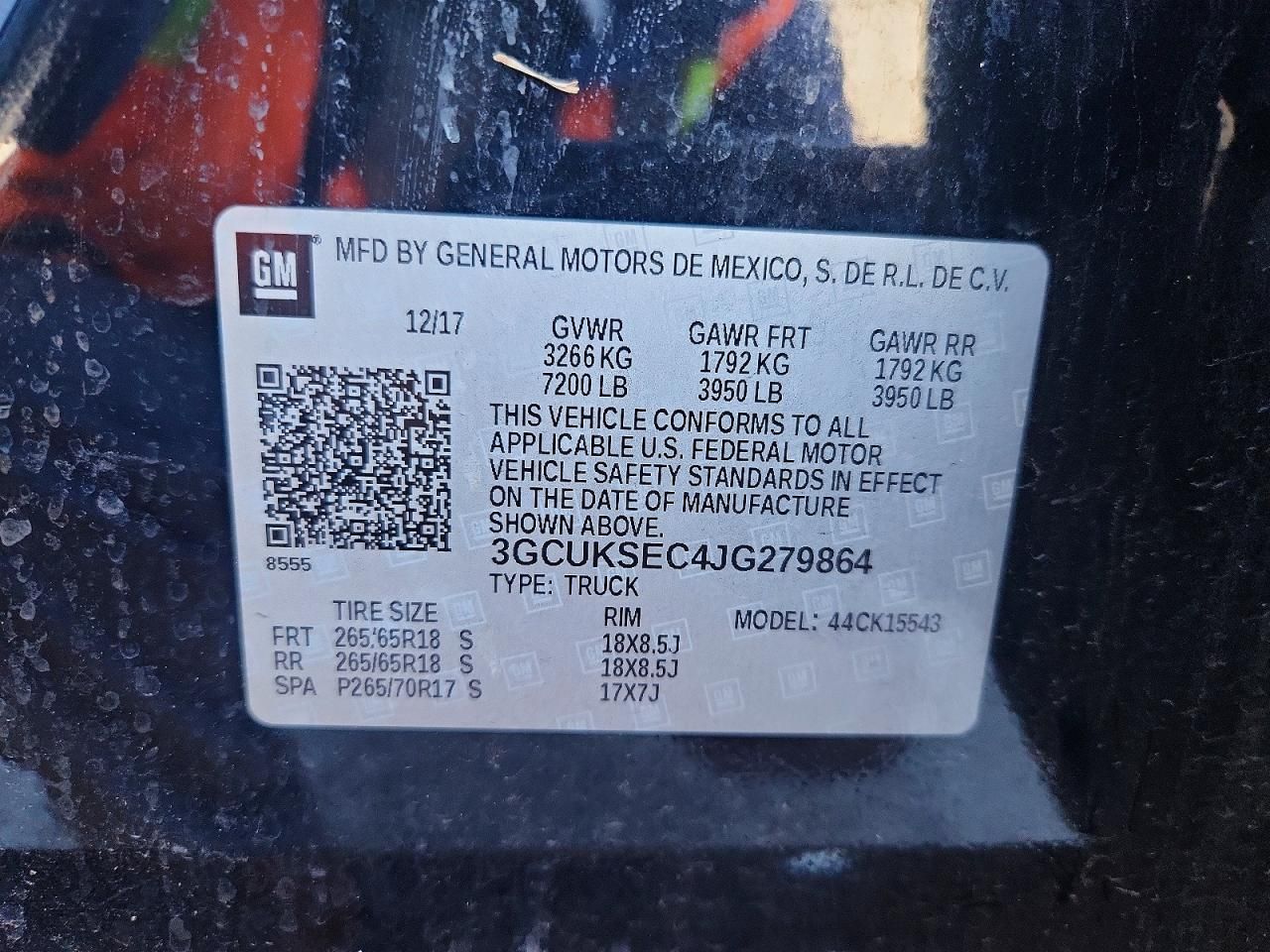 2018 Chevrolet Silverado K1500 ltz