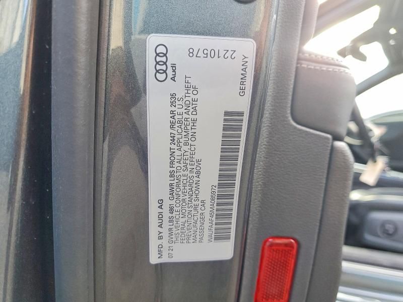 2021 Audi A4 Prestige 45