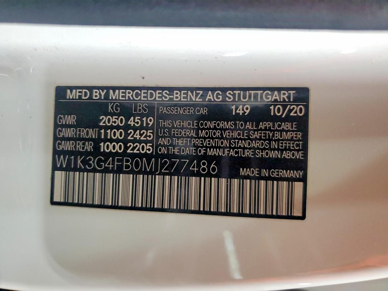 2021 Mercedes-Benz A 220 4matic