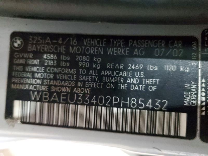 2002 BMW 325 xi