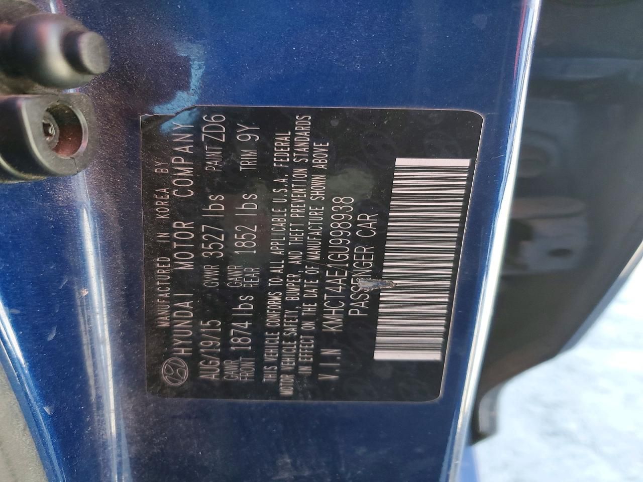 2016 Hyundai Accent se