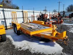 Salvage trucks for sale at Mocksville, NC auction: 2020 Lucon 5T142BW-HDP Equipment Trailer