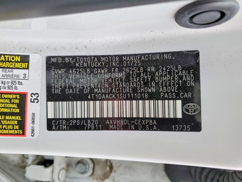 2025 Toyota Camry xse
