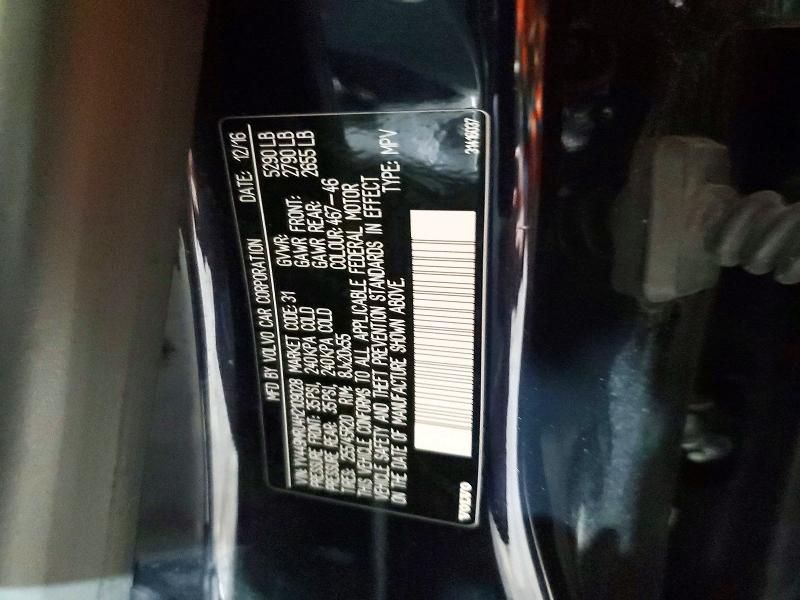 2017 Volvo Xc60 T6 Inscription