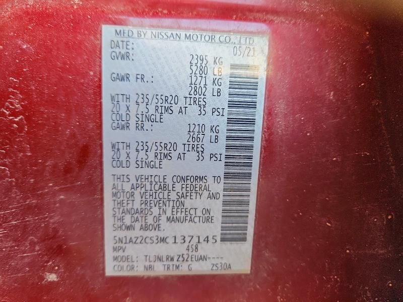 2021 Nissan Murano sl