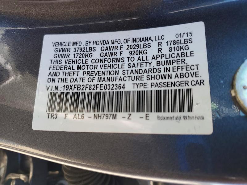 2015 Honda Civic ex