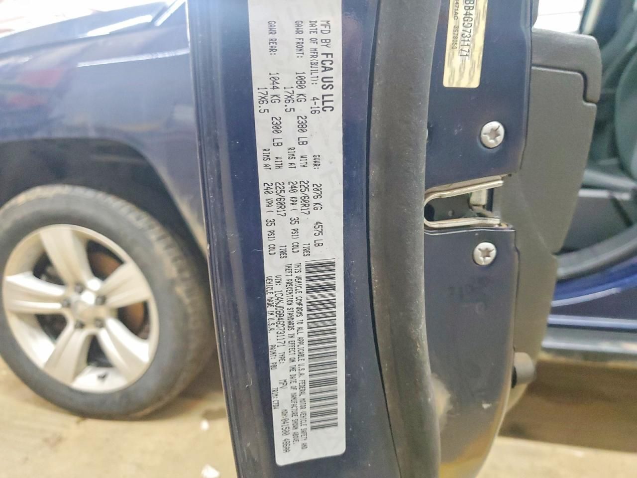 2016 Jeep Compass Sport