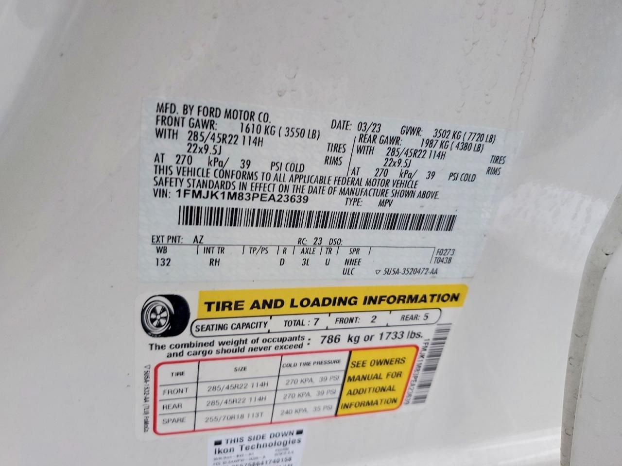 2023 Ford Expedition max Platinum