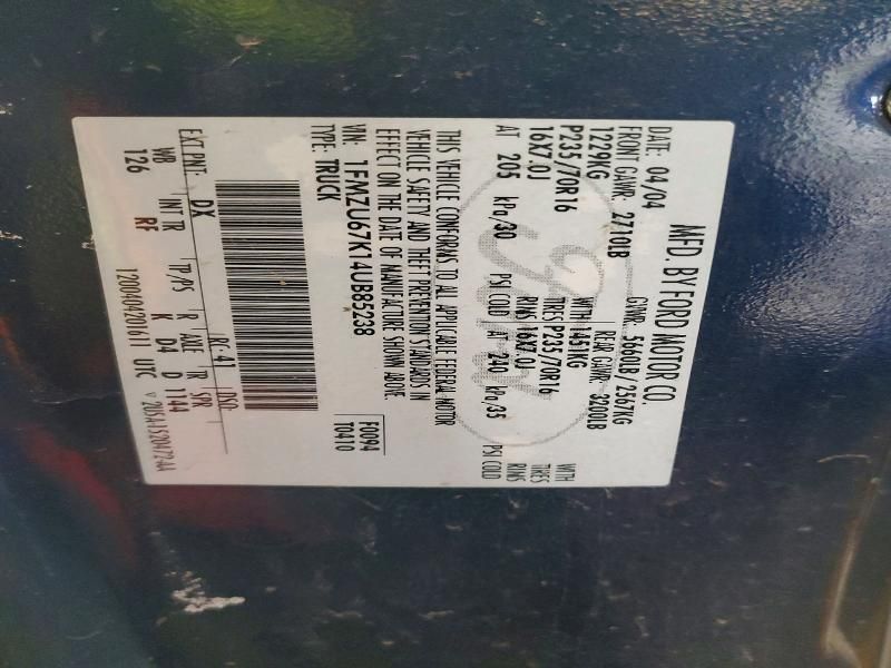 2004 Ford Explorer Sport Trac