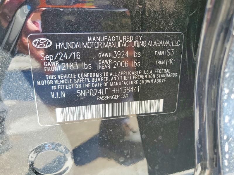 2017 Hyundai Elantra se