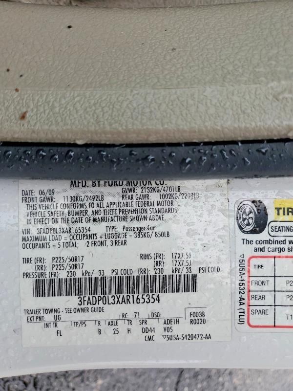 2010 Ford Fusion Hybrid