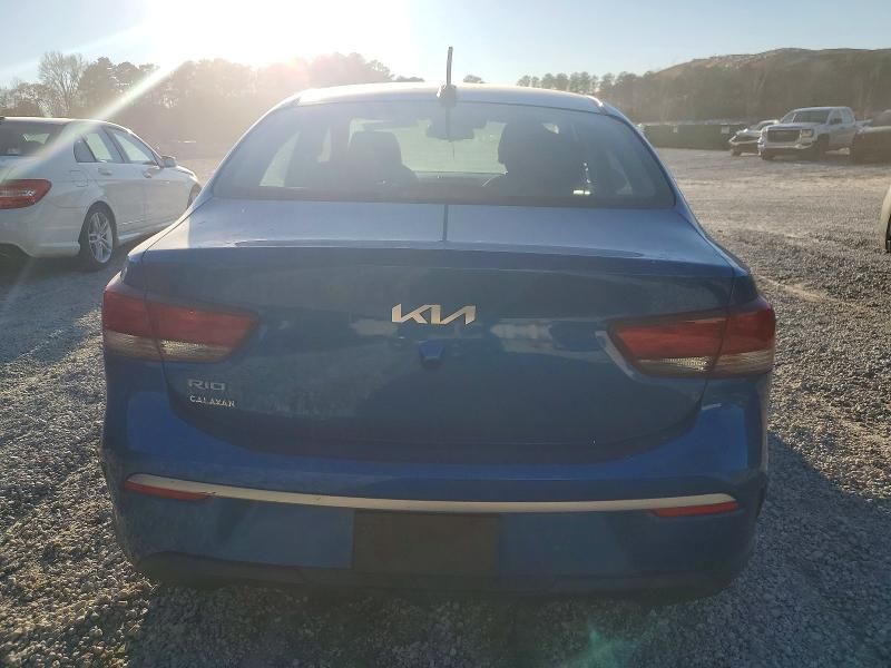 2022 KIA Rio lx