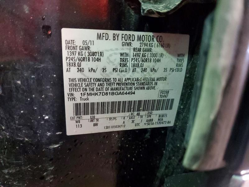 2011 Ford Explorer xlt